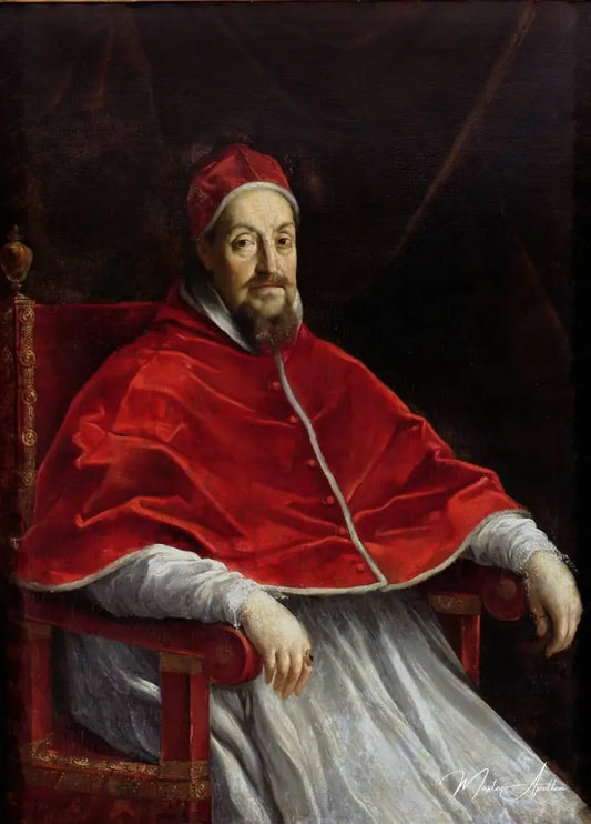 Portrait du pape Grégoire XV - Guido Reni Reproductions de tableaux à la peinture à l’huile