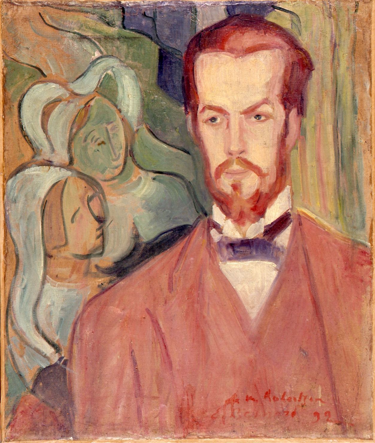 Portrait du peintre Éric Forbes-Robertson - Émile Bernard - Alpha Reproduction