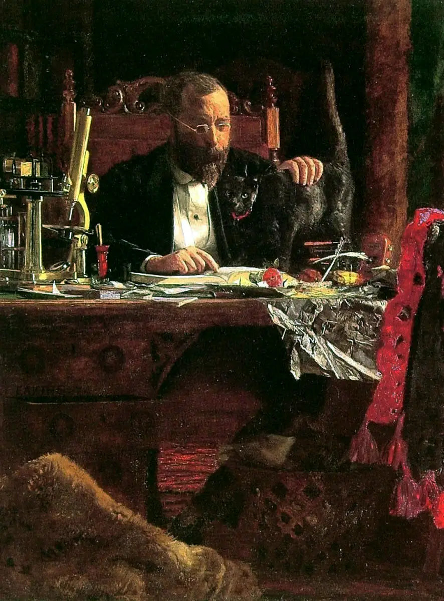 Portrait du professeur Benjamin H. Rand - Thomas Eakins - Alpha Reproduction