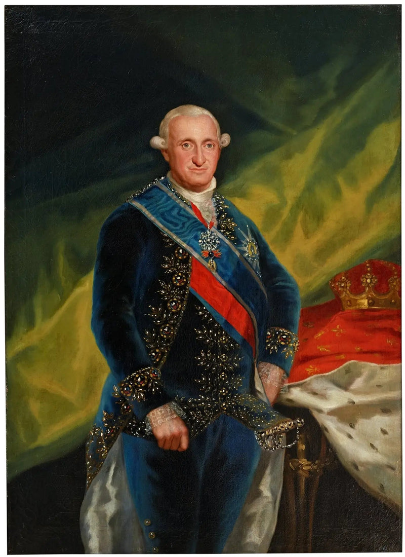 Portrait du roi Charles IV - Francisco de Goya