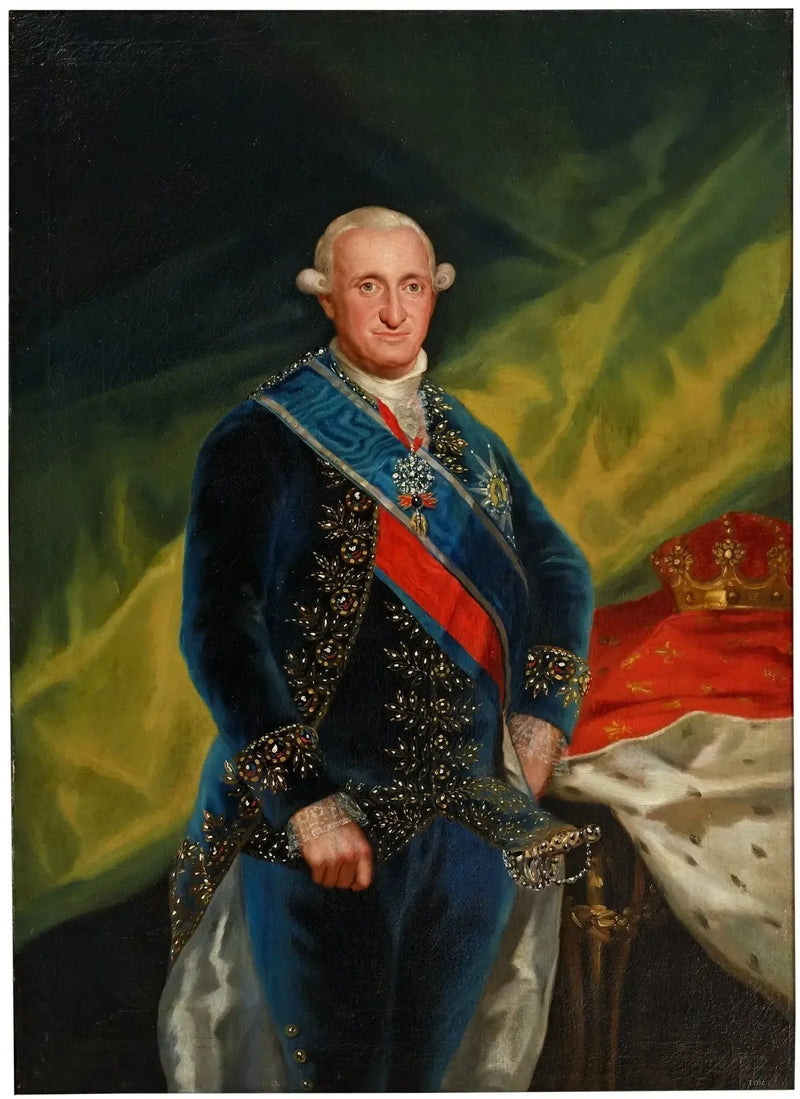 Portrait du roi Charles IV - Francisco de Goya