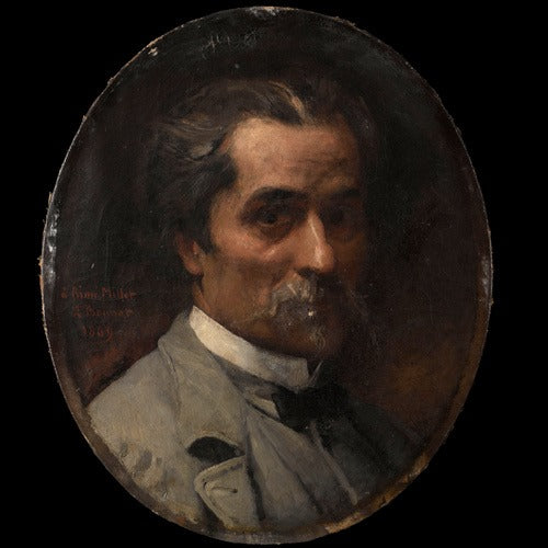 Portrait du sculpteur Aimé Millet - Léon Bonnat