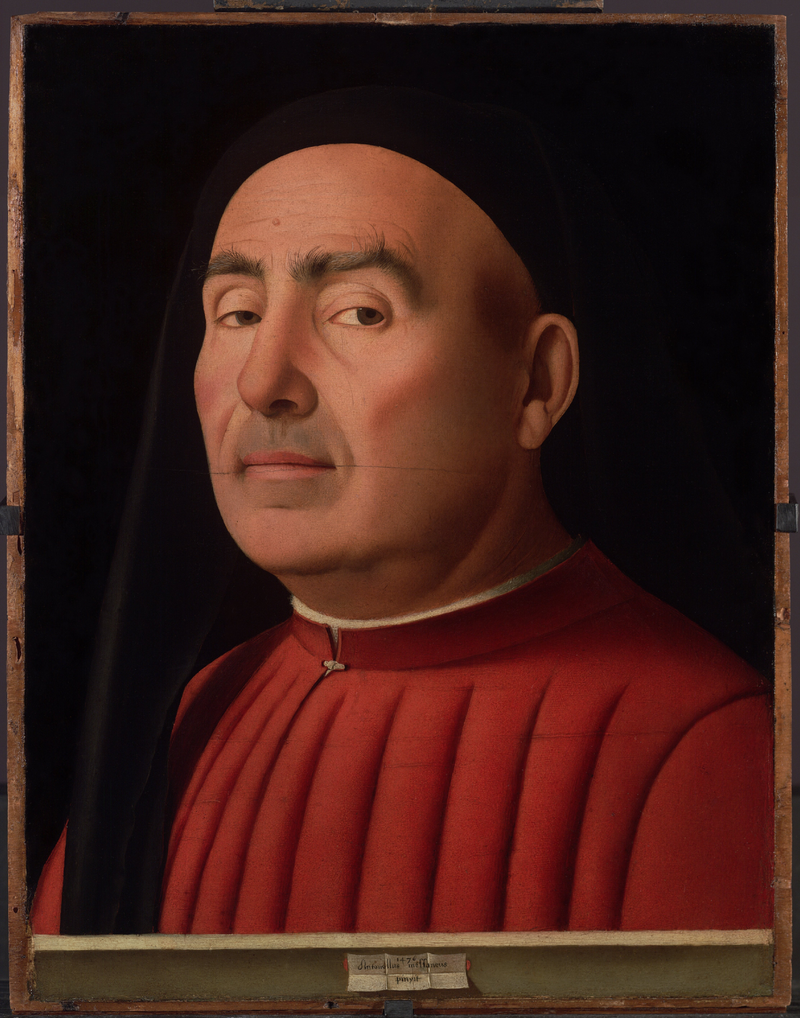 Portrait d'un homme - Antonello de Messine