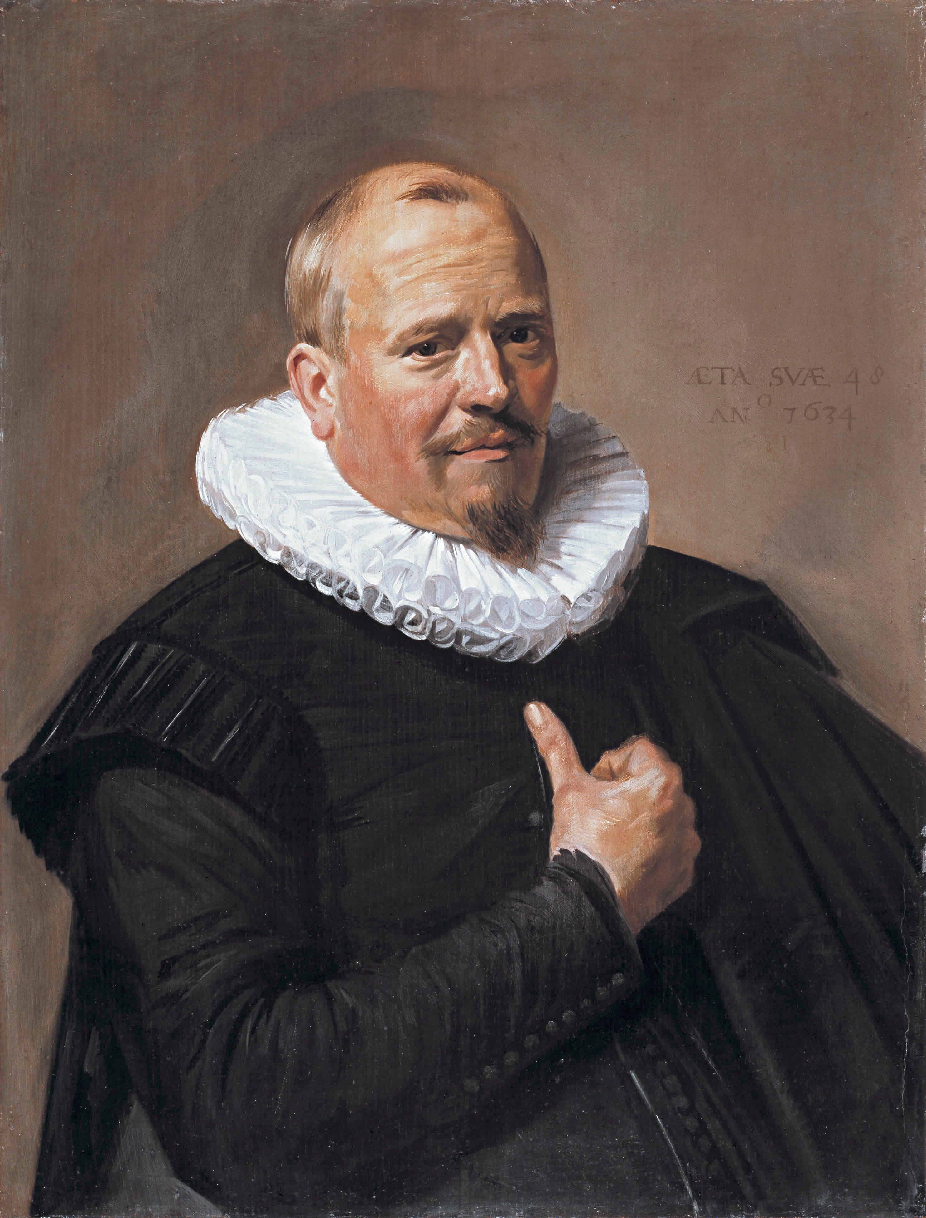Portrait d'un homme inconnu - Frans Hals