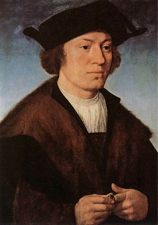 Portrait d'un homme - Joos van Cleve