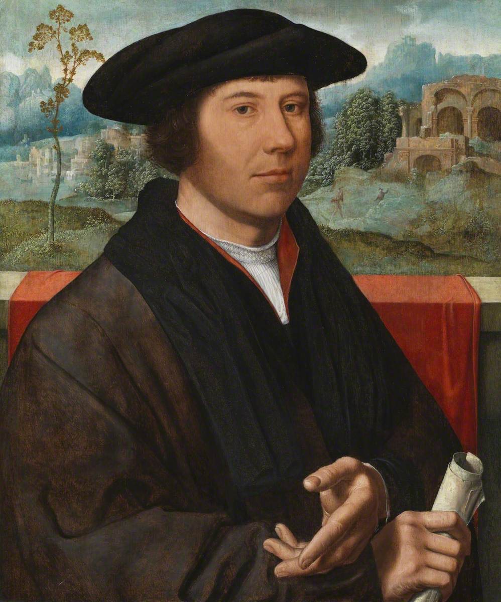 Portrait d’un homme - Joos van Cleve - Alpha Reproduction