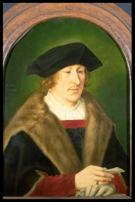 Portrait d'un homme tenant une lettre à la main - Quentin Metsys