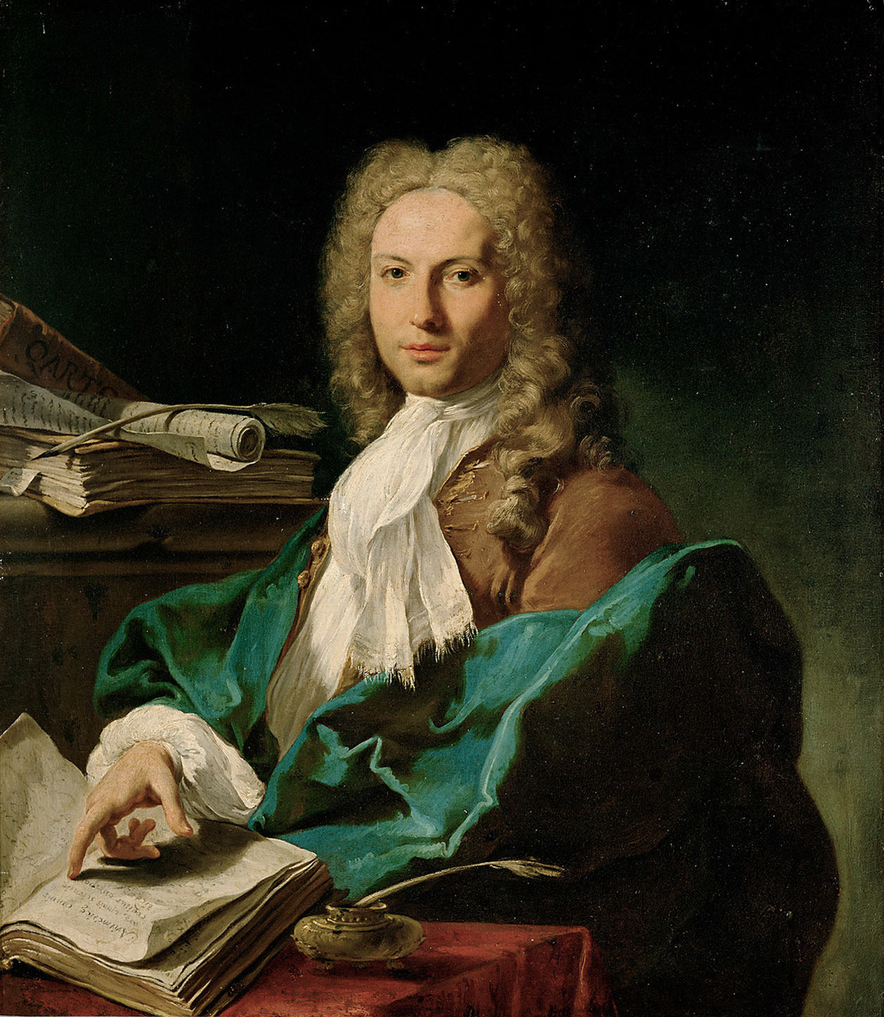 Portrait d'un mathématicien - Giovanni Battista Pittoni