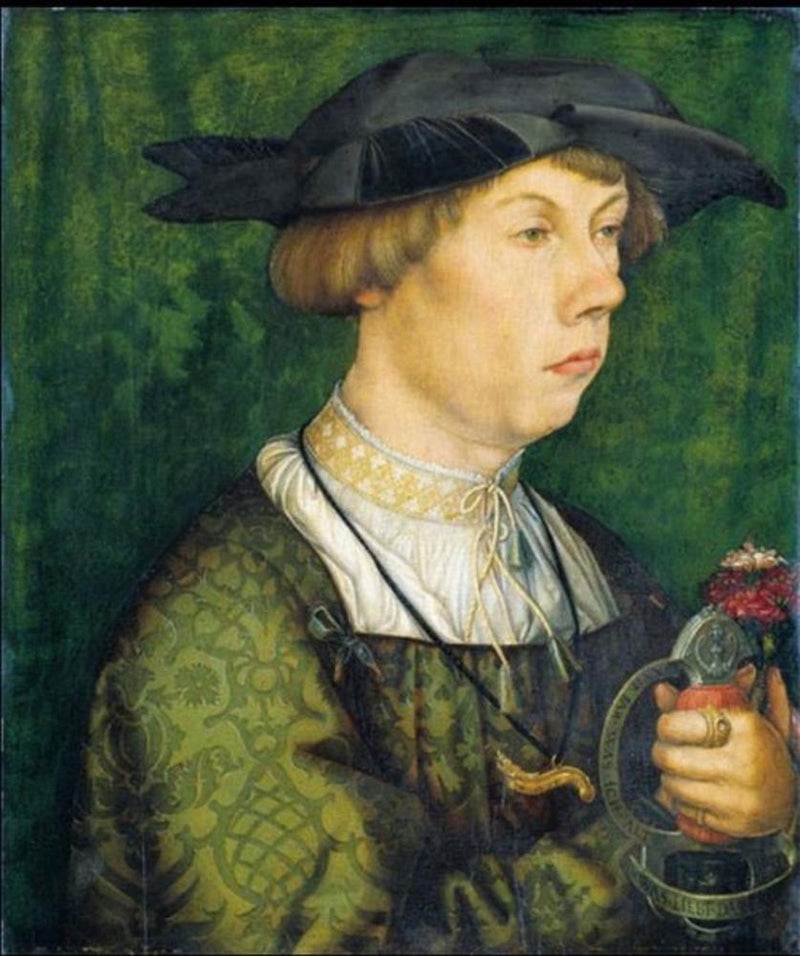 Portrait d'un membre de la famille Weiss d'Augsbourg - Hans Holbein the Elder