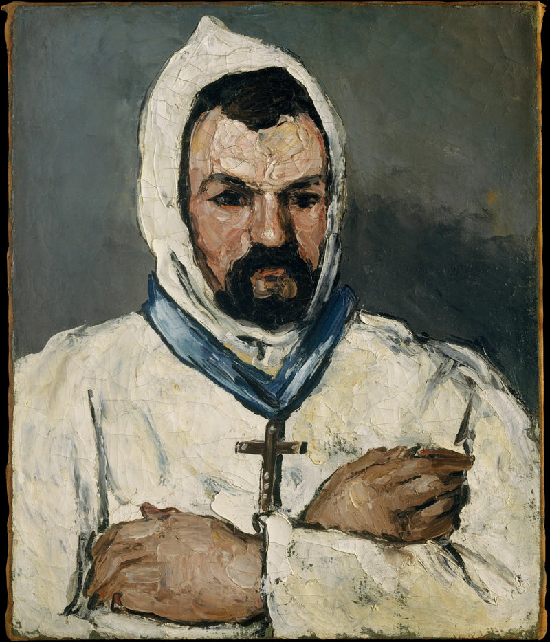 Portrait d'un moine - Paul Cézanne