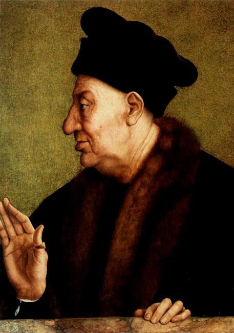 Portrait d'un vieil homme de profil - Quentin Metsys