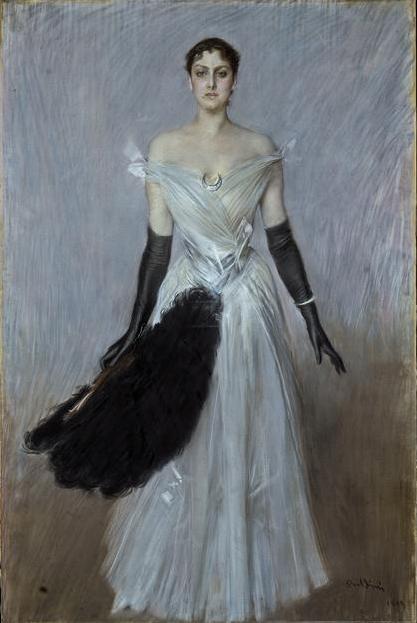Portrait d'une dame - Giovanni Boldini
