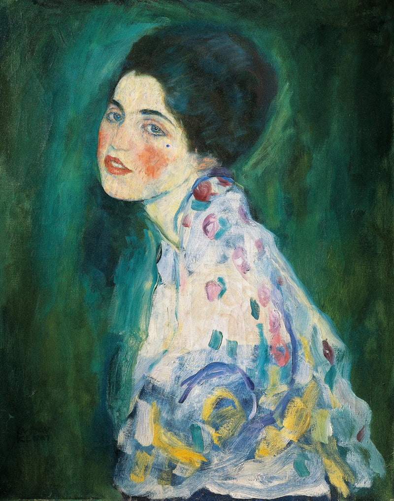 Portrait d'une Dame - Gustav Klimt