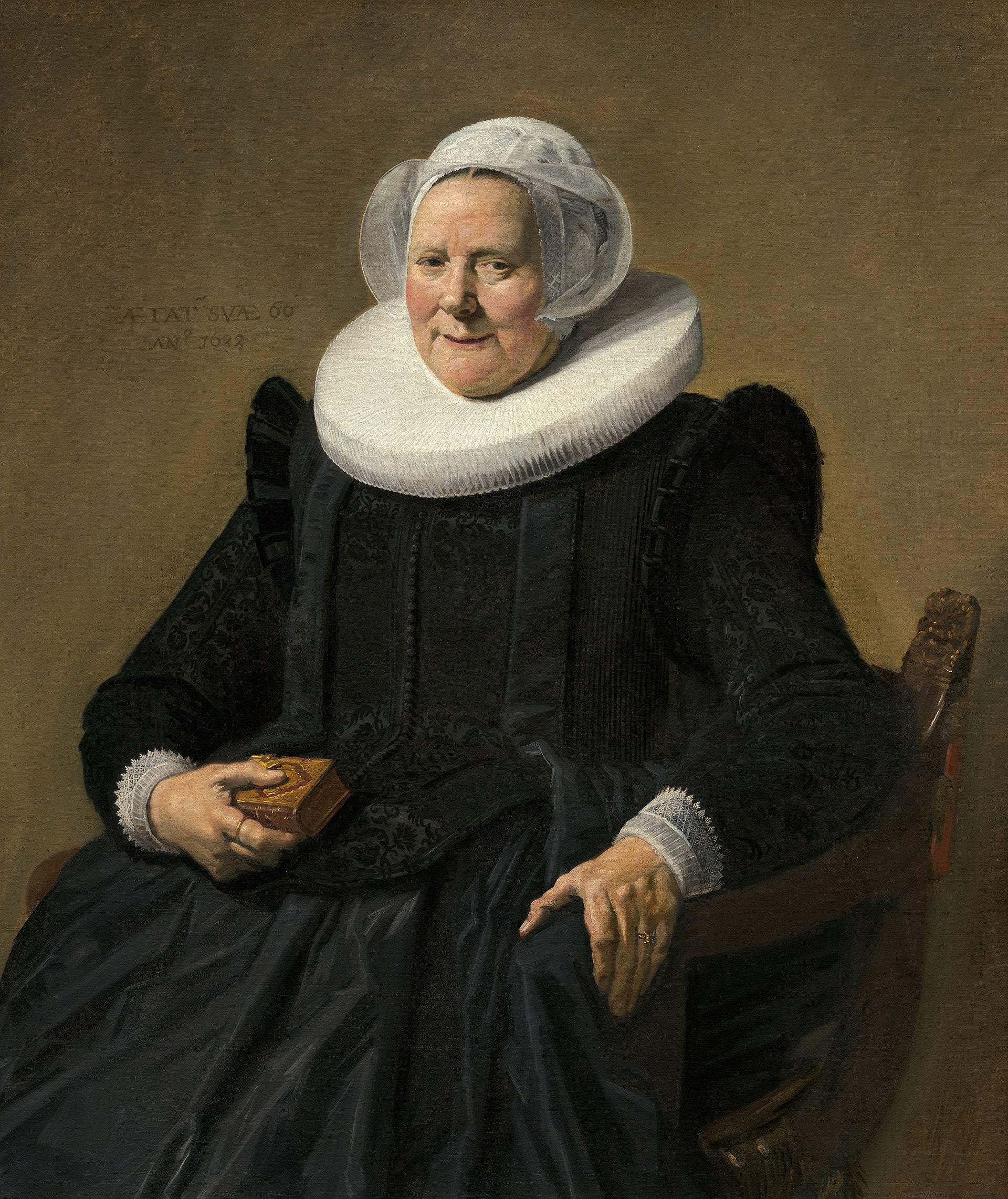 portrait d'une femme inconnue - Frans Hals