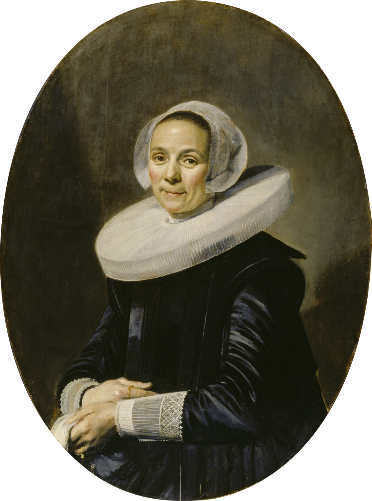 portrait d'une femme inconnue - Frans Hals