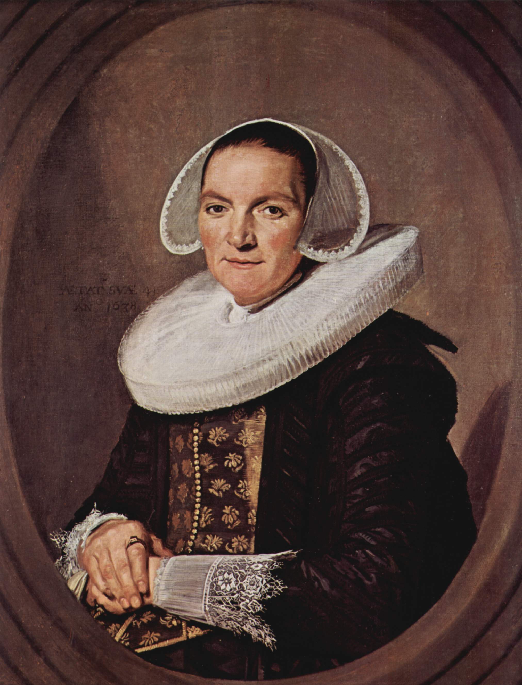 portrait d'une femme inconnue - Frans Hals