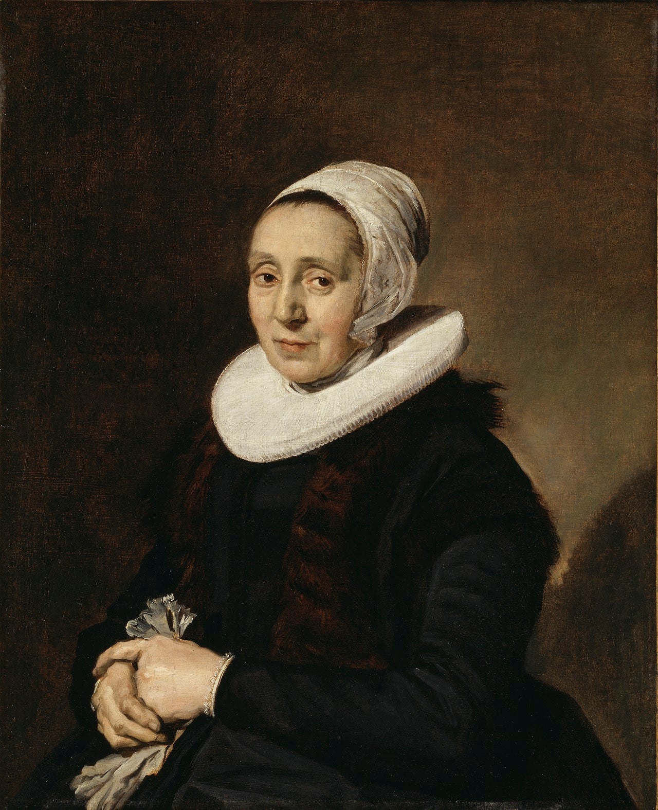 portrait d'une femme inconnue - Frans Hals