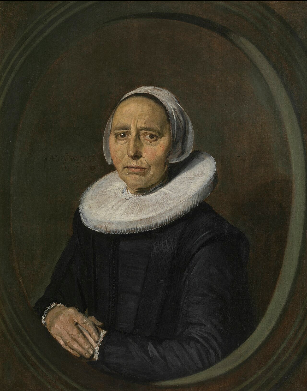 portrait d'une femme inconnue - Frans Hals