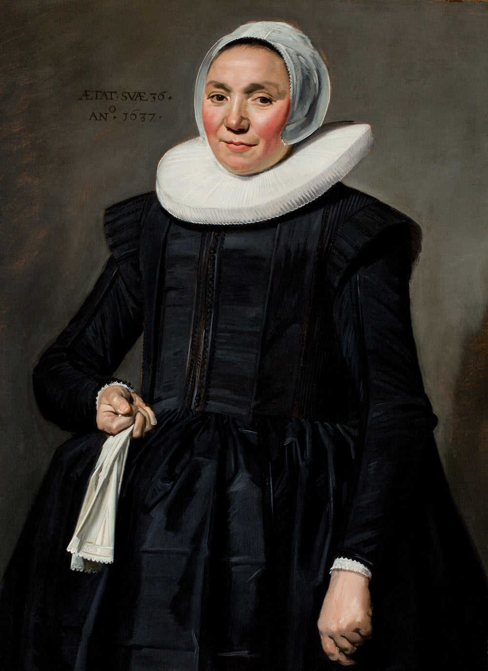 portrait d'une femme inconnue - Frans Hals