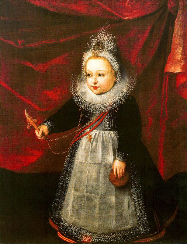 Portrait d'une princesse - Frans Pourbus the Younger