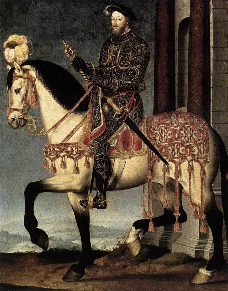 Portrait équestre de François Ier - François Clouet