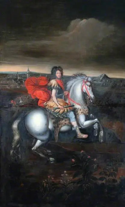 Portrait équestre de Louis XIV - Pierre Mignard - Alpha Reproduction