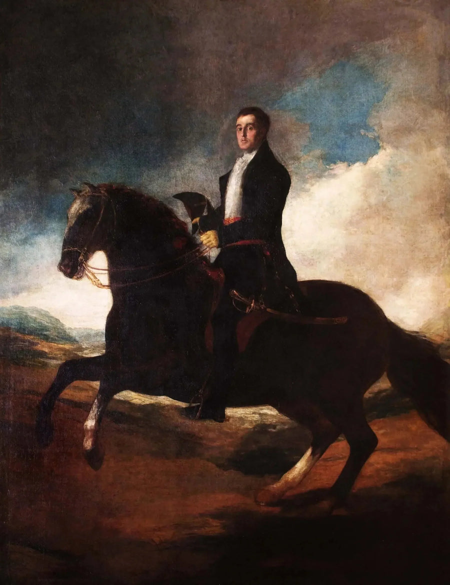 Portrait équestre du 1er duc de Wellington - Francisco de Goya
