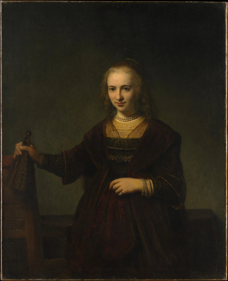 Portrait d’une femme – dans le style de Rembrandt, milieu ou fin des années 1640