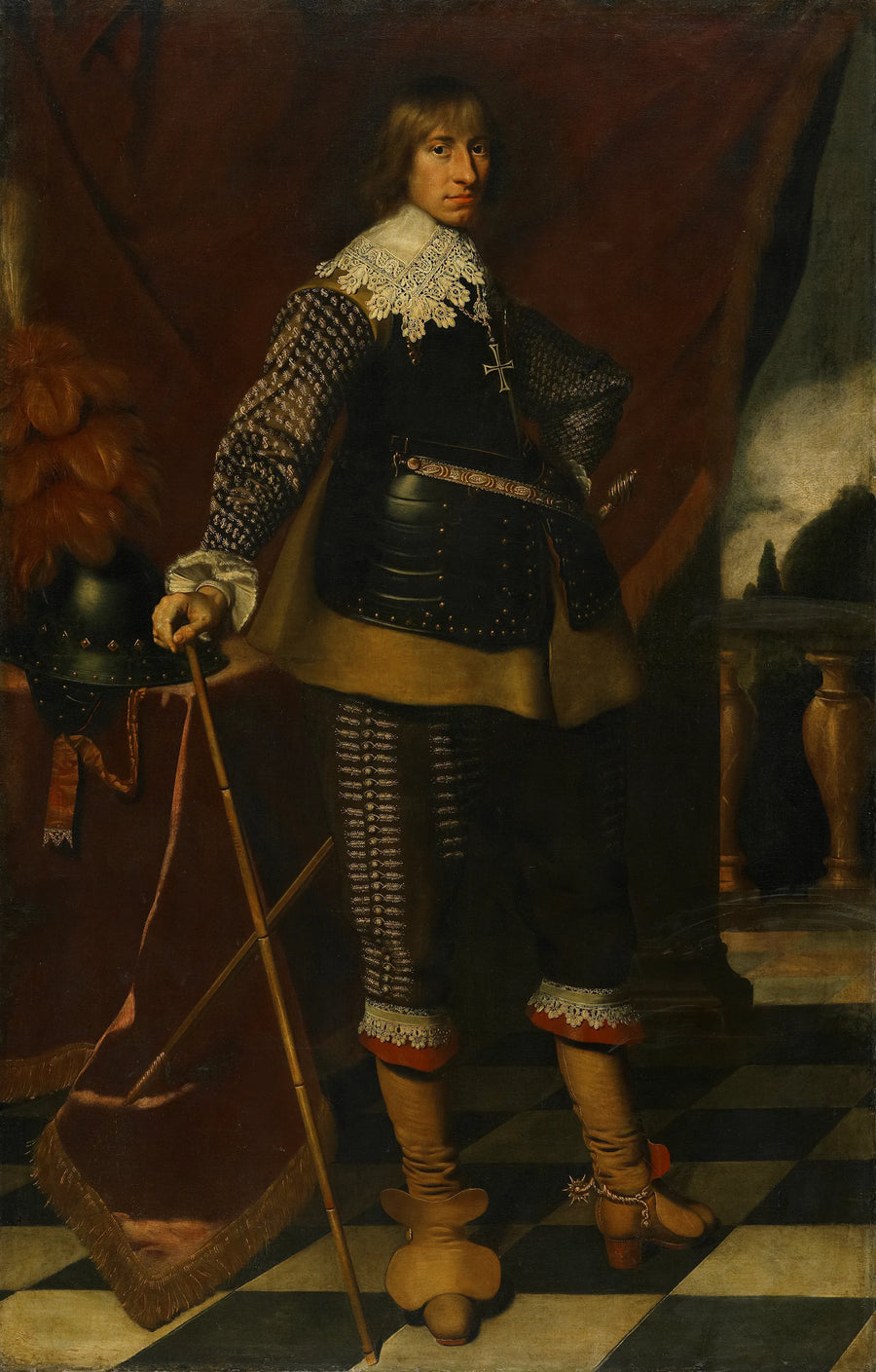 Portrait d'Hendrik Casimir Ier (1612-1640), comte de Nassau-Dietz - Wybrand de Geest