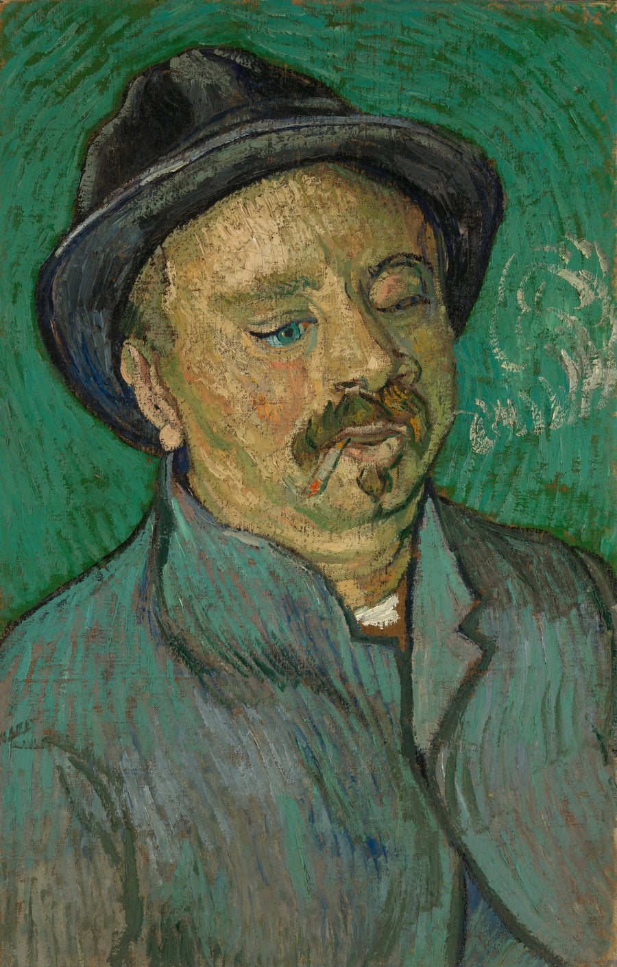 Portrait d’un homme borgne, F532 – Vincent van Gogh