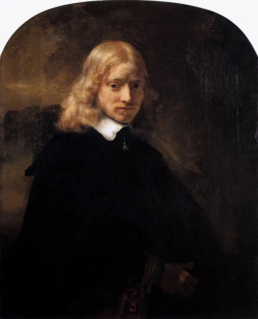 Portrait d’un homme, peut-être Pieter Six – Rembrandt, vers 1652