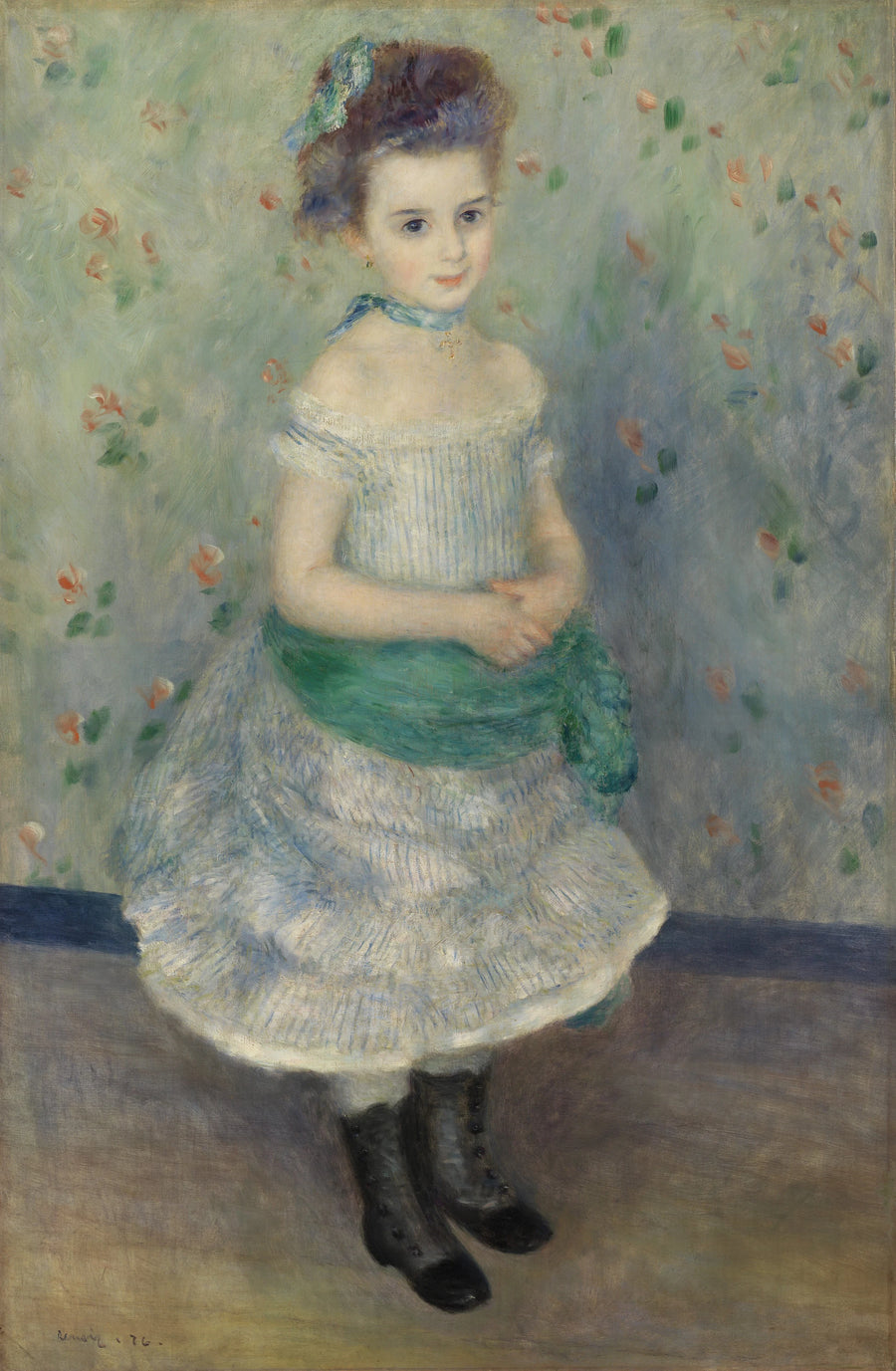 Portrait de Jeanne Durand-Ruel, 1876 – Pierre-Auguste Renoir