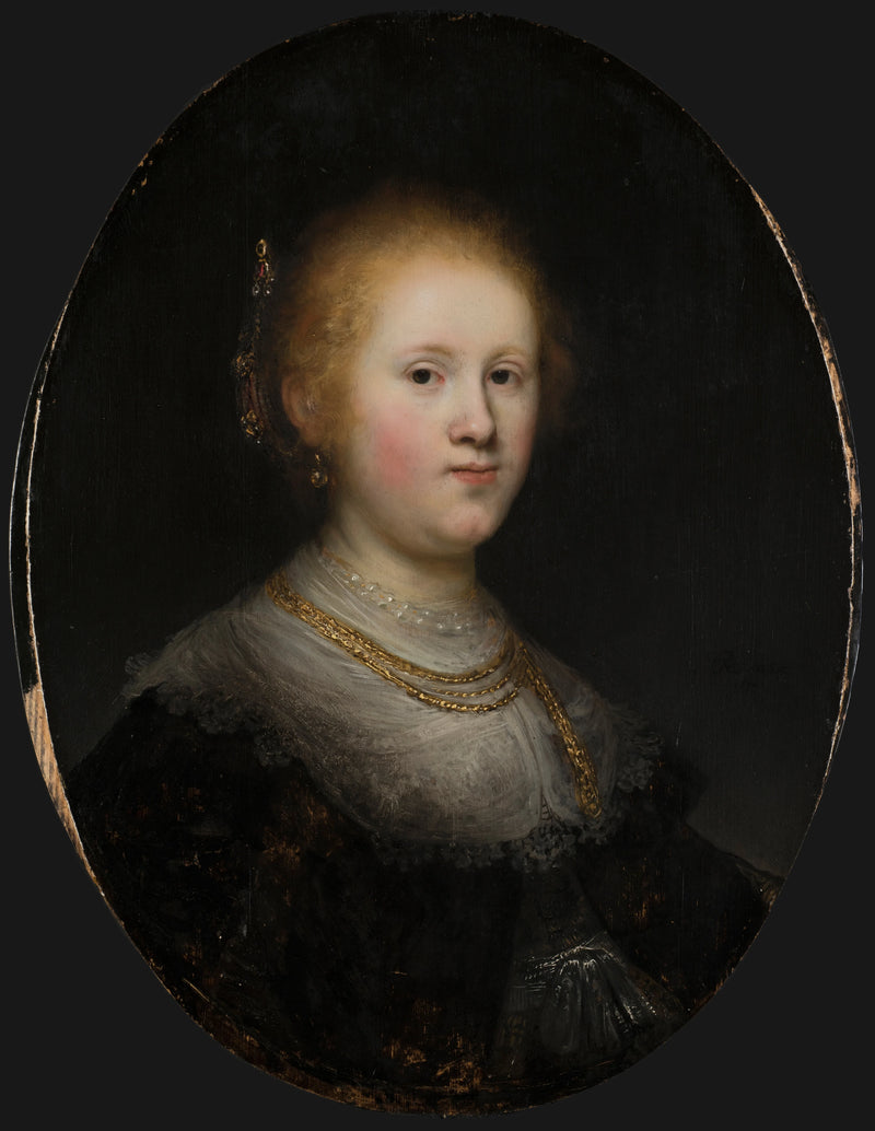 Portrait d’une jeune femme – Rembrandt, 1632