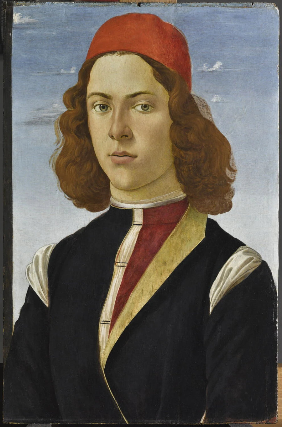 Portrait d’un jeune homme, vers 1475-1500 – cercle de Botticelli