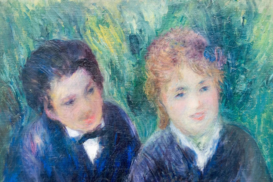 Portrait d’un jeune homme et d’une fille, 1876 – Renoir