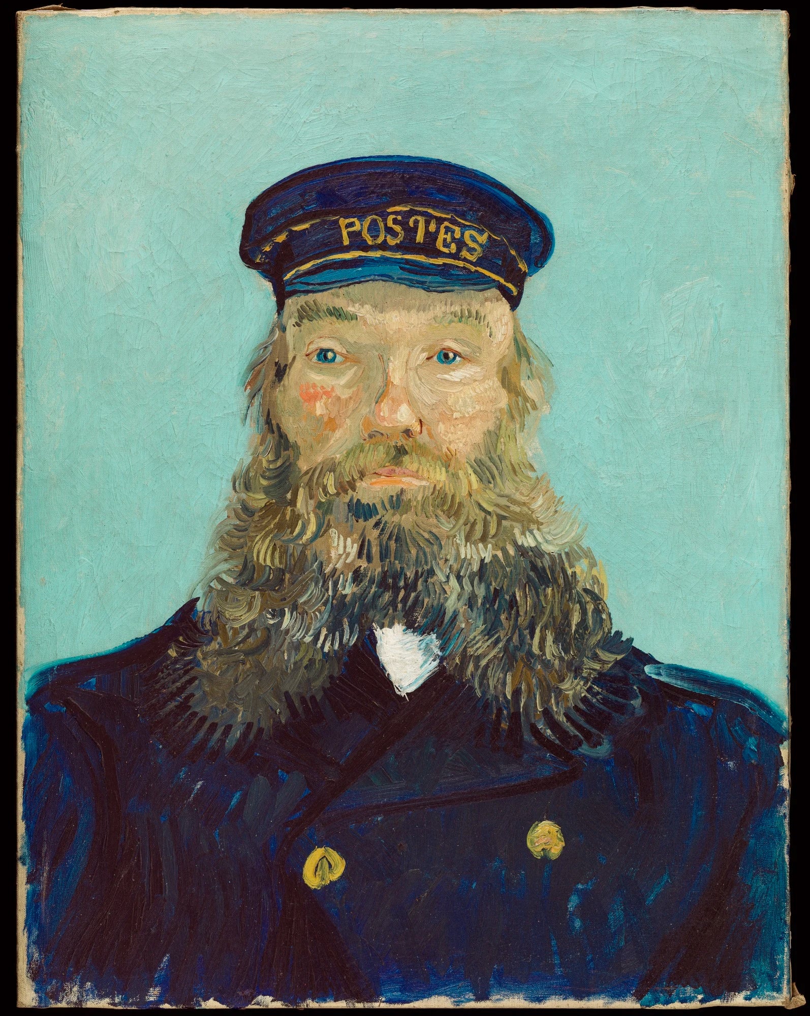 Portrait du postier Joseph Roulin F433 de Vincent van Gogh, Detroit Institute of Arts