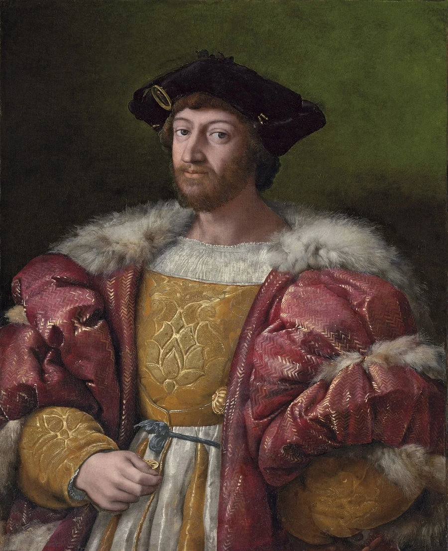 Portrait de Laurent de Médicis, duc d’Urbino, 1518 – Raphaël