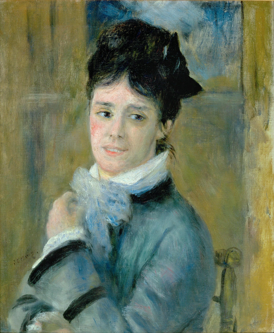 Portrait de Madame Claude Monet – Pierre-Auguste Renoir