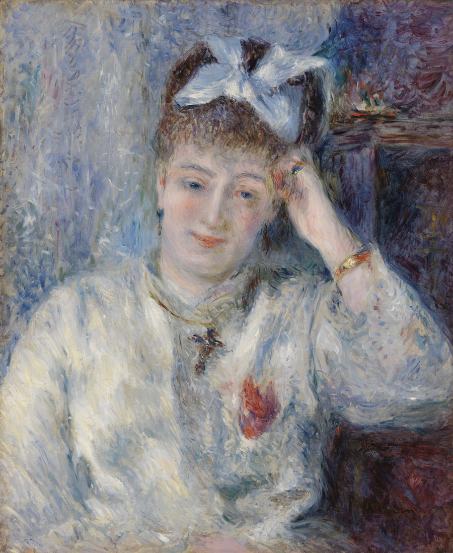 Portrait de Mademoiselle Marie Murer, 1877 – Renoir
