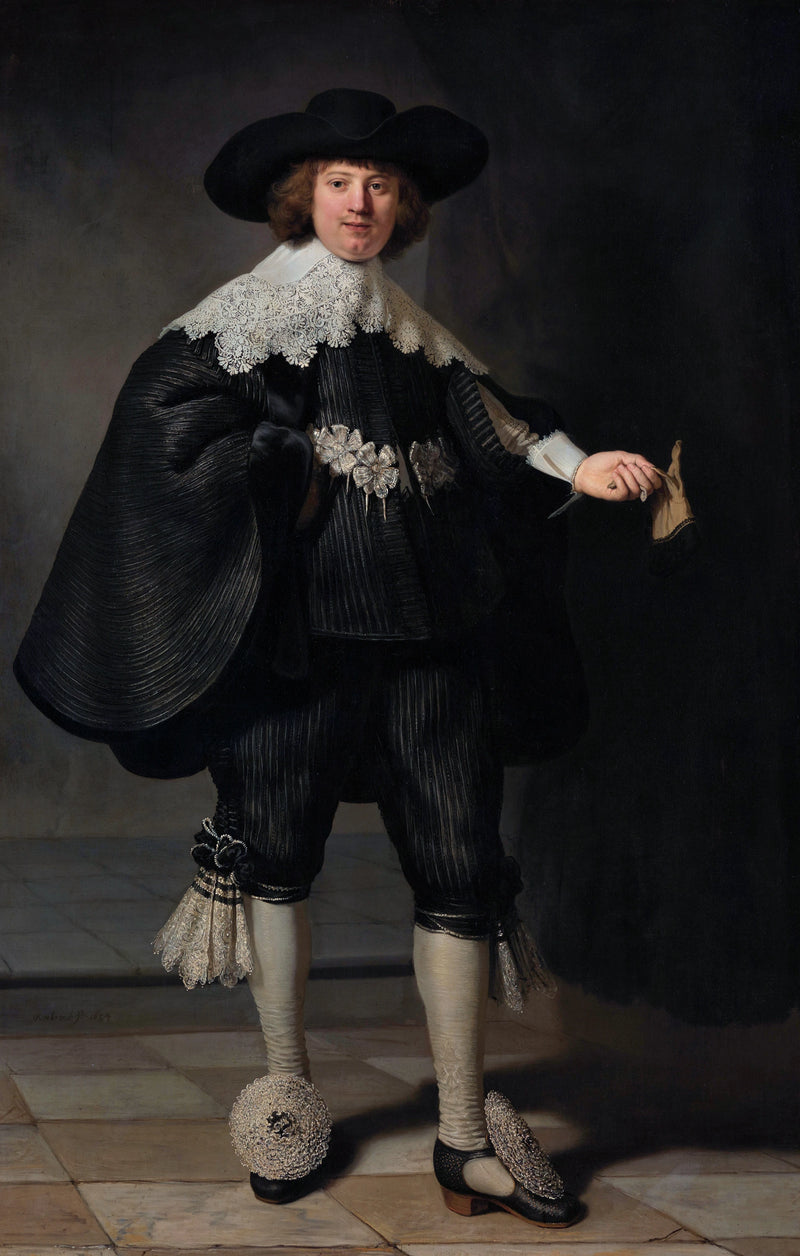 Portrait de Marten Soolmans – Rembrandt
