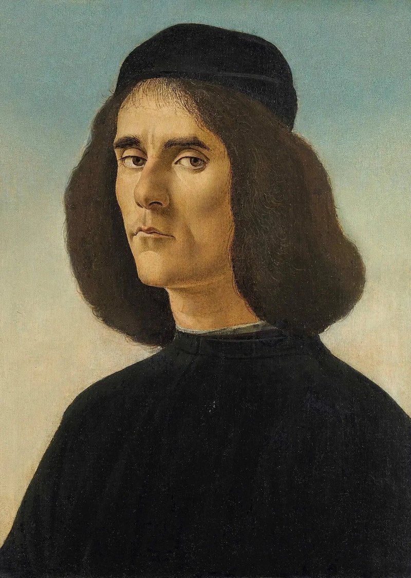 Portrait de Michele Marullo Tarcaniota, vers 1490-1497 – Botticelli