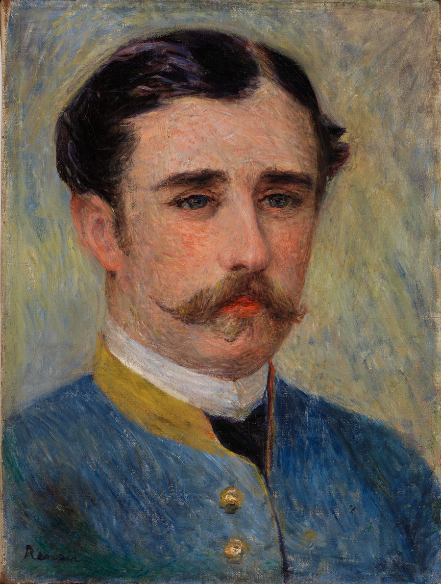 Portrait d’homme, probablement Georges Charpentier, vers 1879 – Renoir