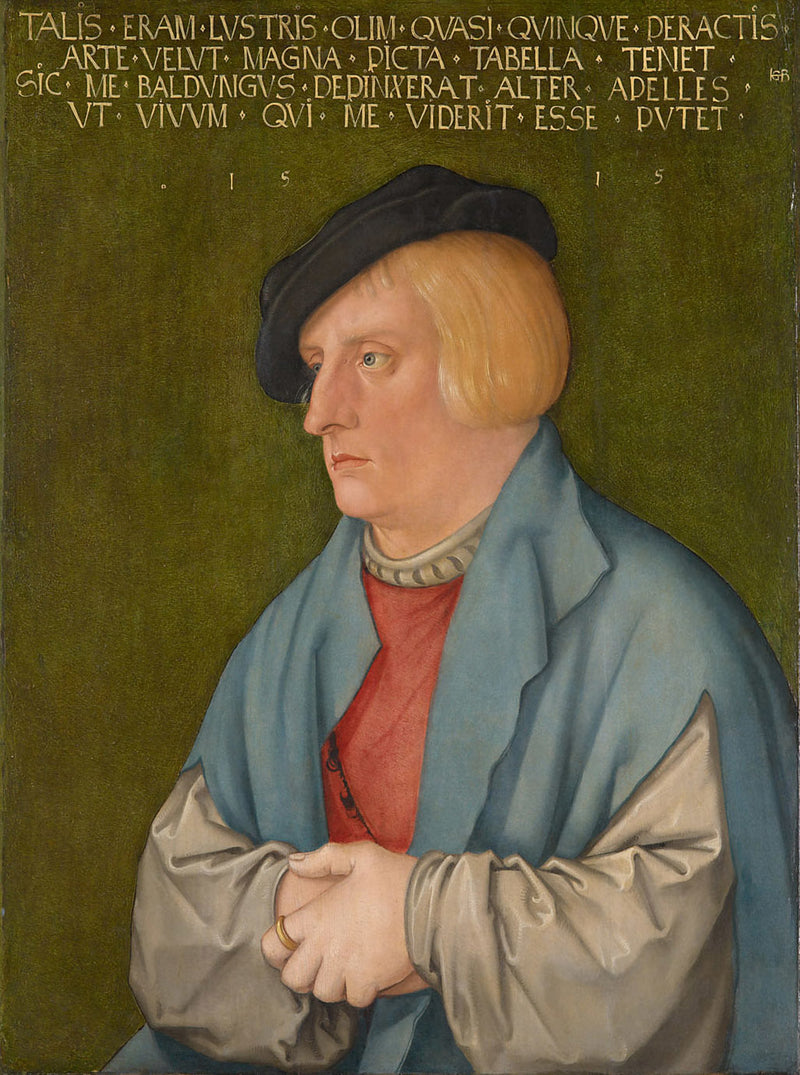 Portrait of a young man - Hans Baldung Grien