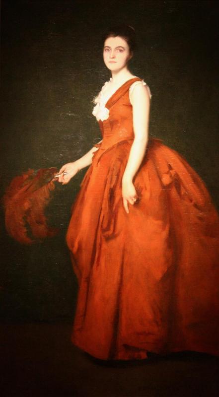 Portrait of Madame T - Edmund Charles Tarbell