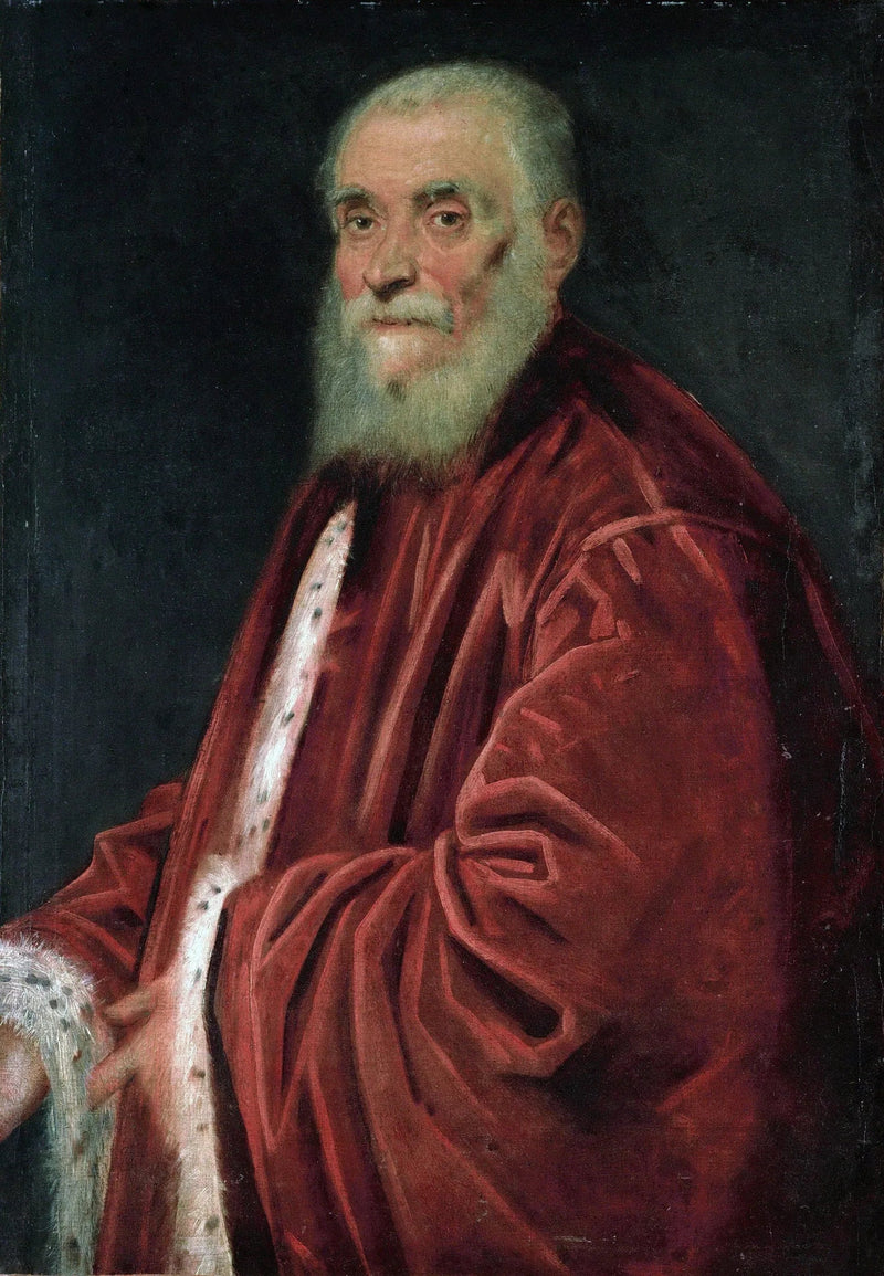 Portrait of the Venetian senator Marco Grimani (died 1583) - Jacopo Tintoretto