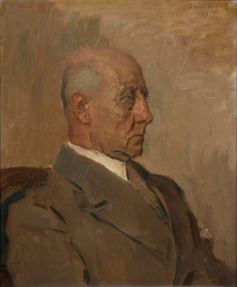 Portrait of W.A.F. Bannier - Isaac Israëls