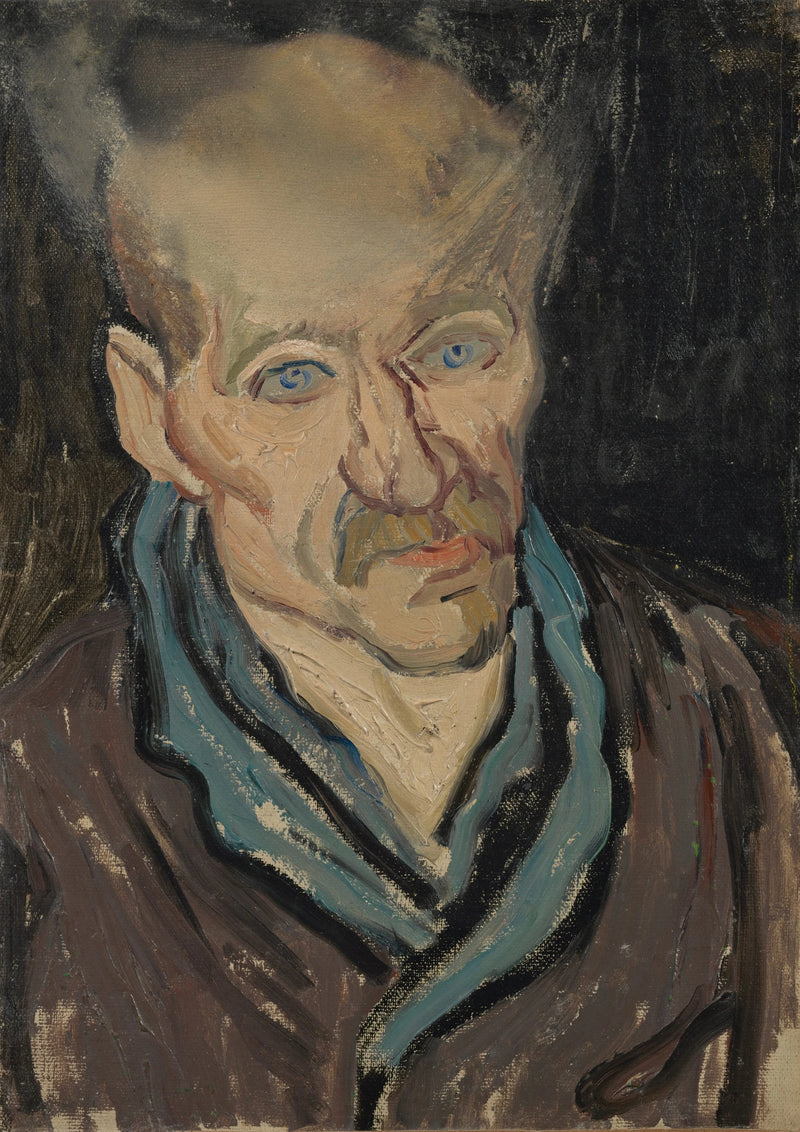 Portrait d’un patient de Saint-Paul, F703 – Van Gogh