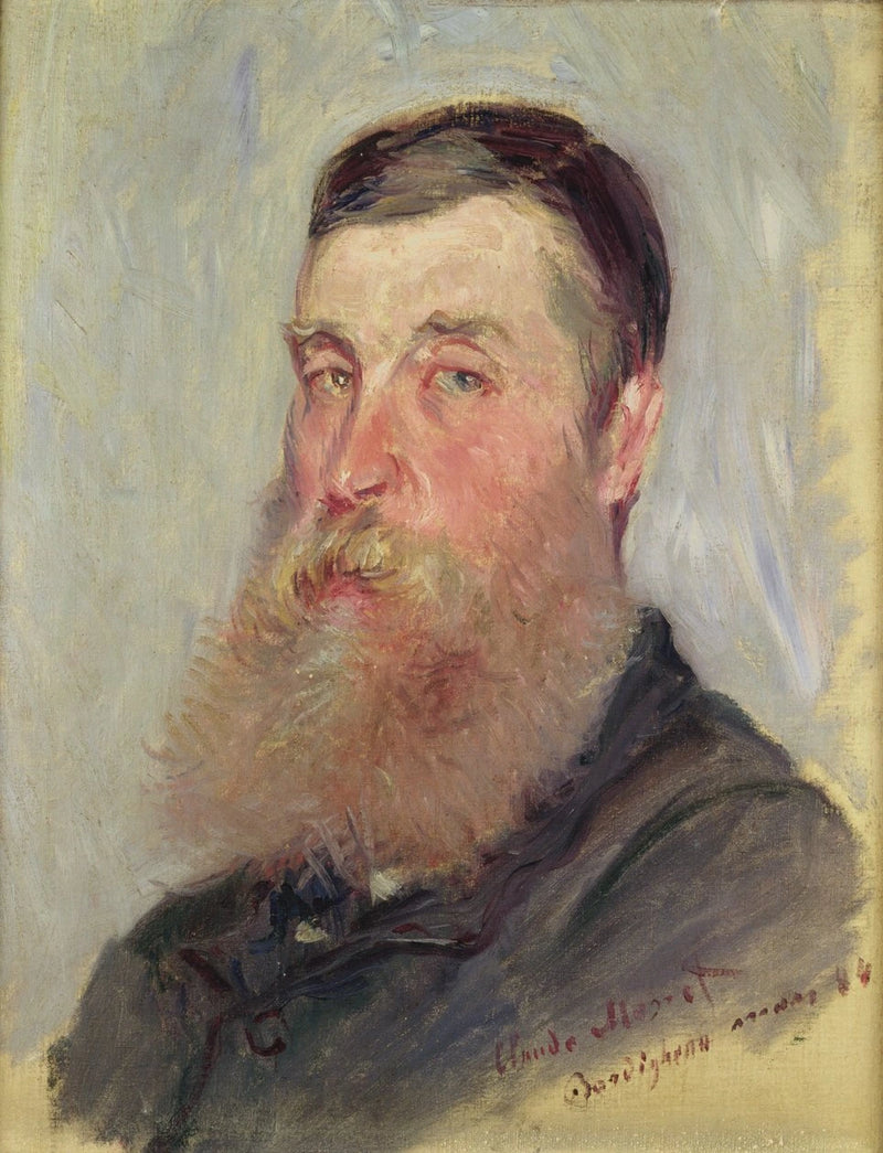 Portrait d’un peintre anglais, Bordighera W886 – Claude Monet
