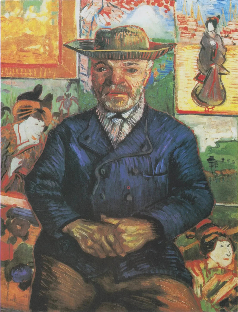Portrait du Père Tanguy, F363 – Vincent van Gogh