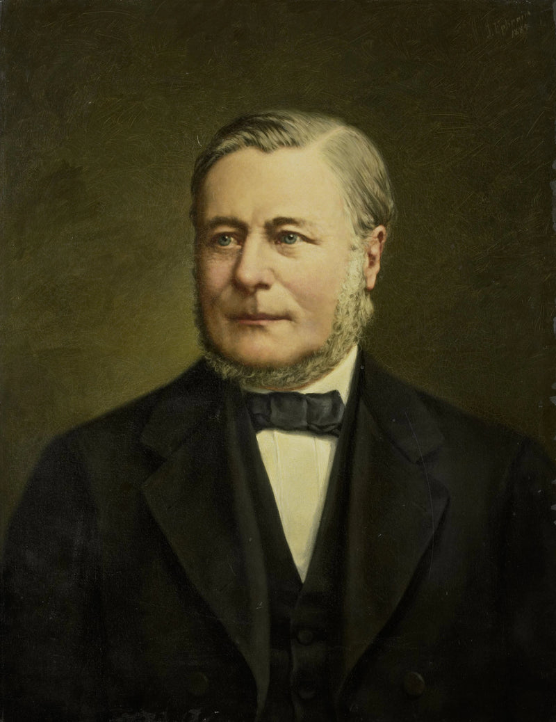 Portrait de Pieter Hendrik van Gelder (1822-1883) - J. Ephraim